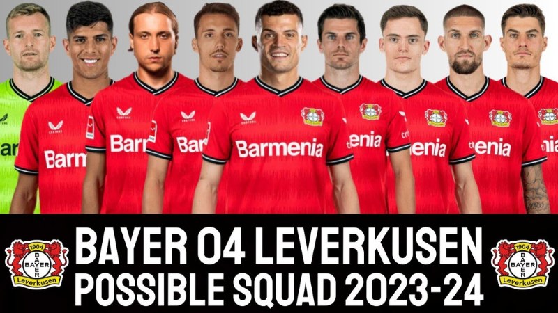 Bayer Leverkusen đang dẫn đầu Bundesliga mùa giải năm nay