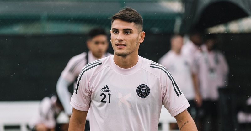 Julian Carranza trong màu áo của Inter Miami