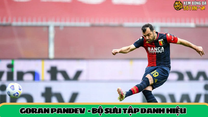 Bộ sưu tập danh hiệu Goran Pandev