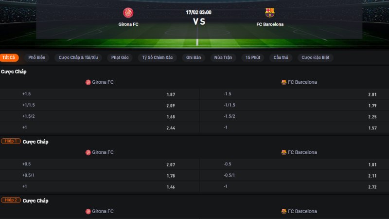 Girona vs Barcelona